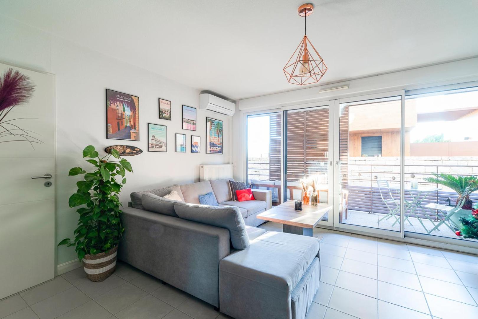 Appartement Charmant Au Porte De Montpellier Saint-Jean-de-Védas 외부 사진